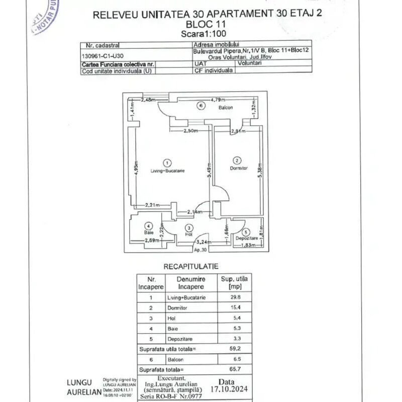 Ivory Residence, apartament 2 camere, mobilat & utilat, proprietar.